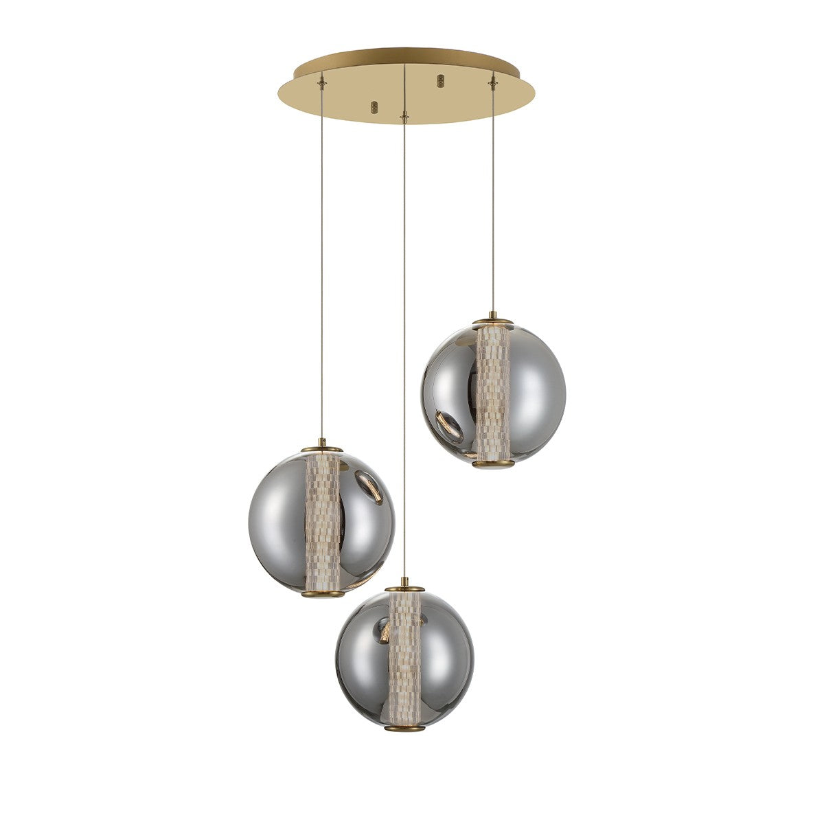 Suspension multiple Atomo Or, 20 1/2" – vue 3