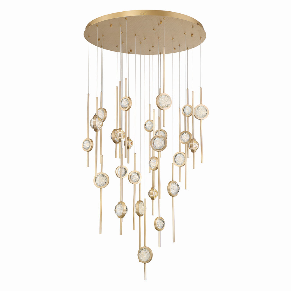 Suspension multiple Barletta Or, 39 3/4" – vue 2