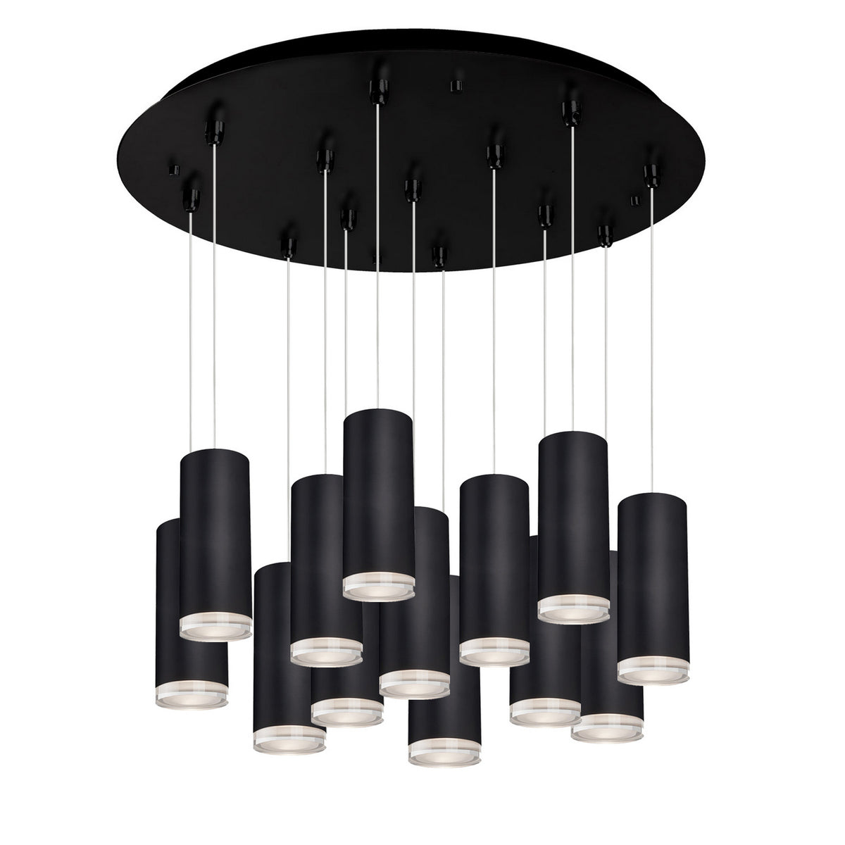 Suspension multiple Cameo Noir, 23 5/8" – Kuzco Lighting