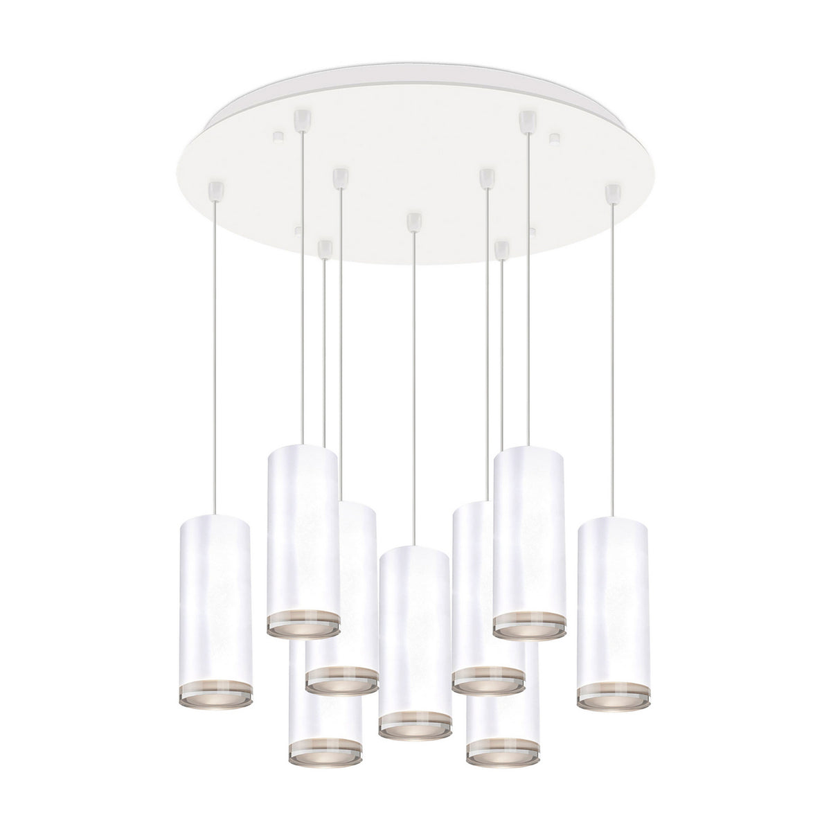 Suspension multiple Cameo Blanc, 17 3/4" – Kuzco Lighting