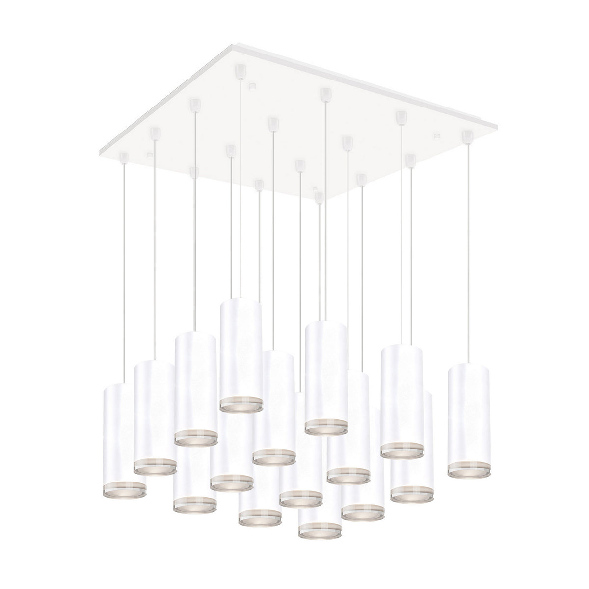 Suspension multiple Cameo Blanc, 19 1/4" – Kuzco Lighting