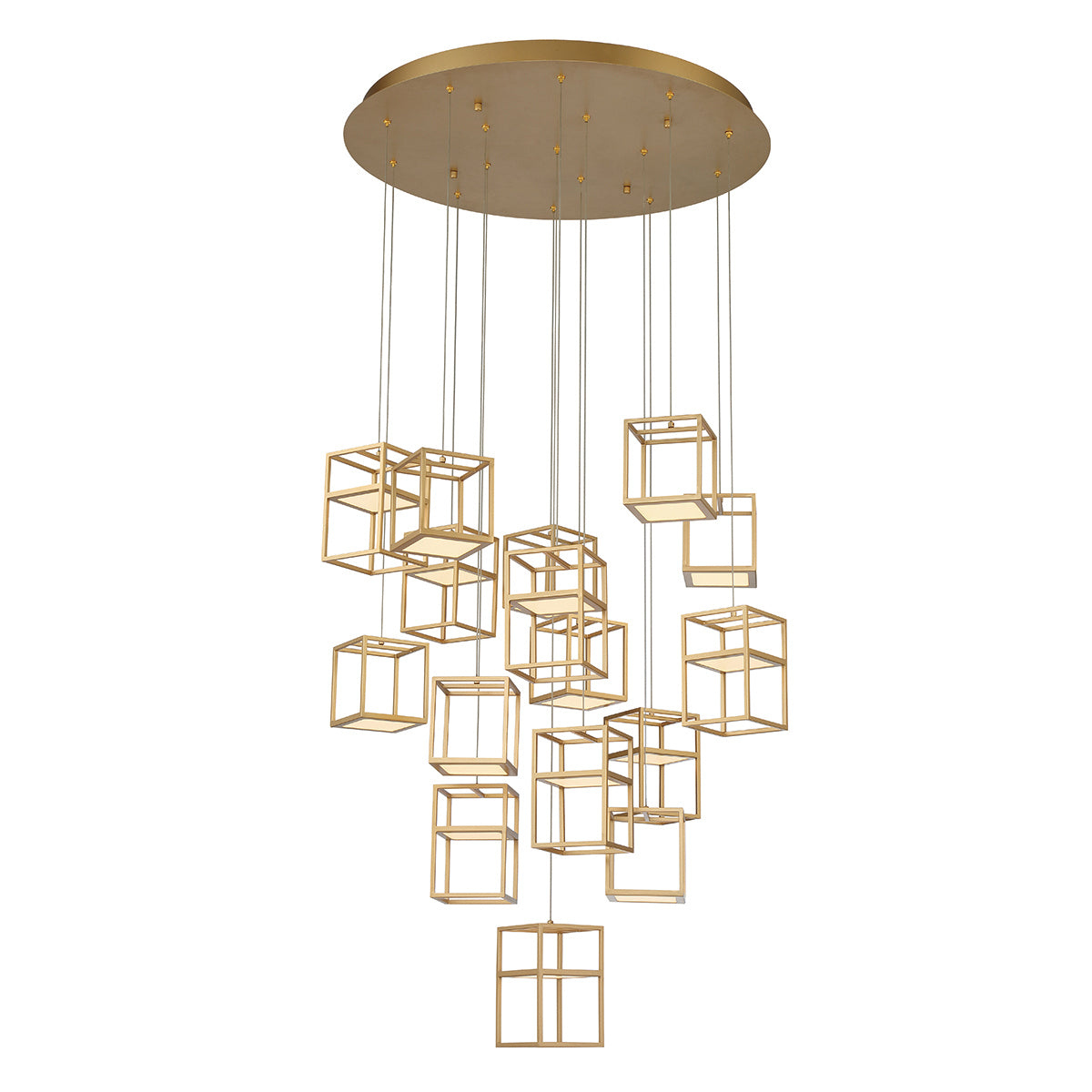 Suspension multiple Ferro Or mat – Eurofase