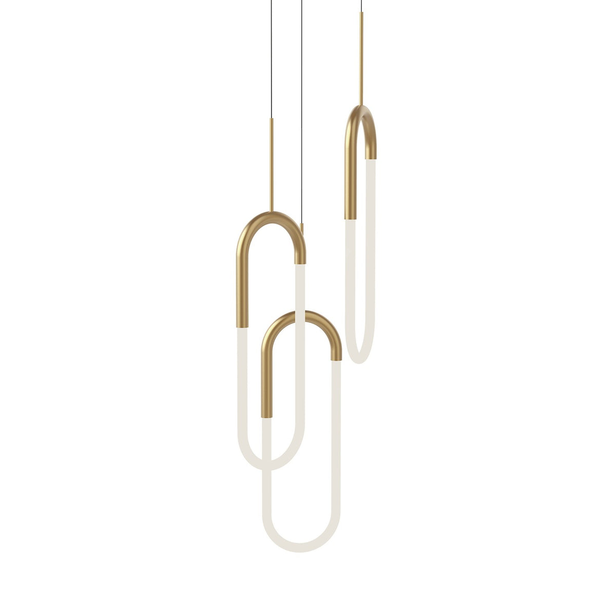 Suspension multiple Huron Or brossé – Kuzco Lighting