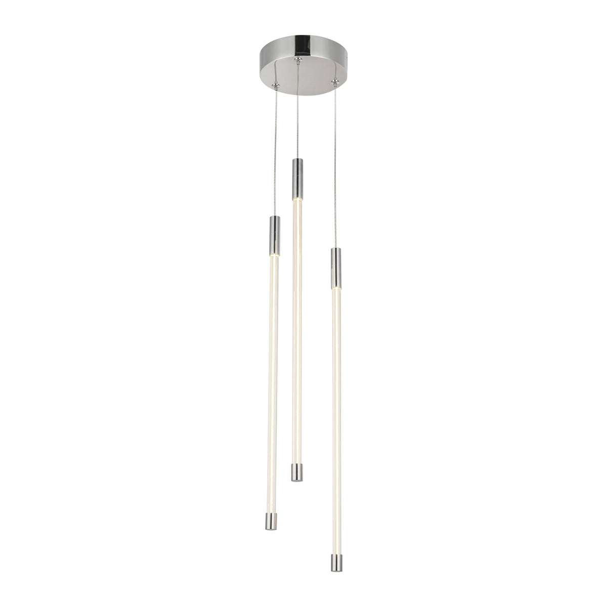 Suspension multiple Motif Chrome, 20 5/8" – vue 2