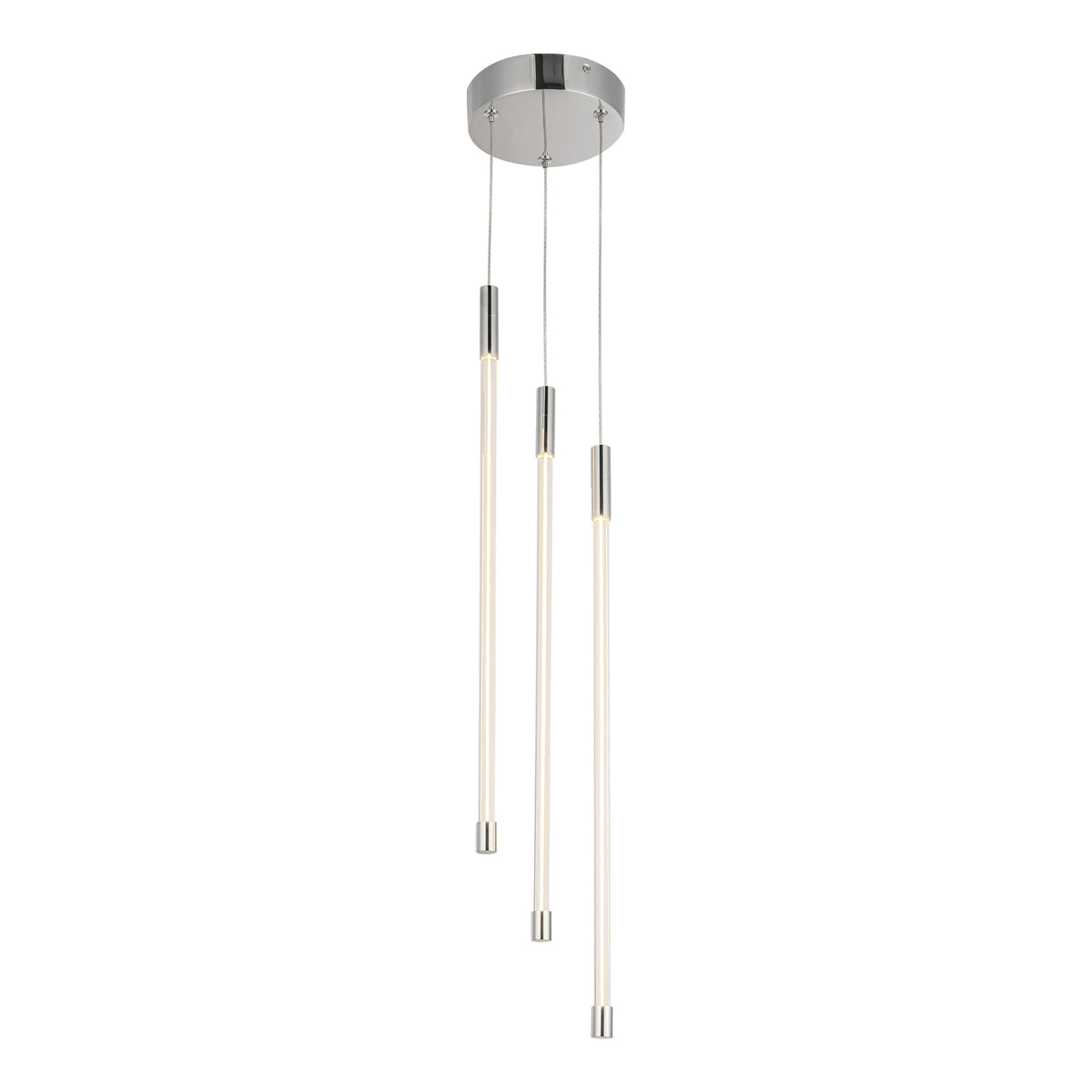 Suspension multiple Motif Chrome, 20 5/8" – vue 3