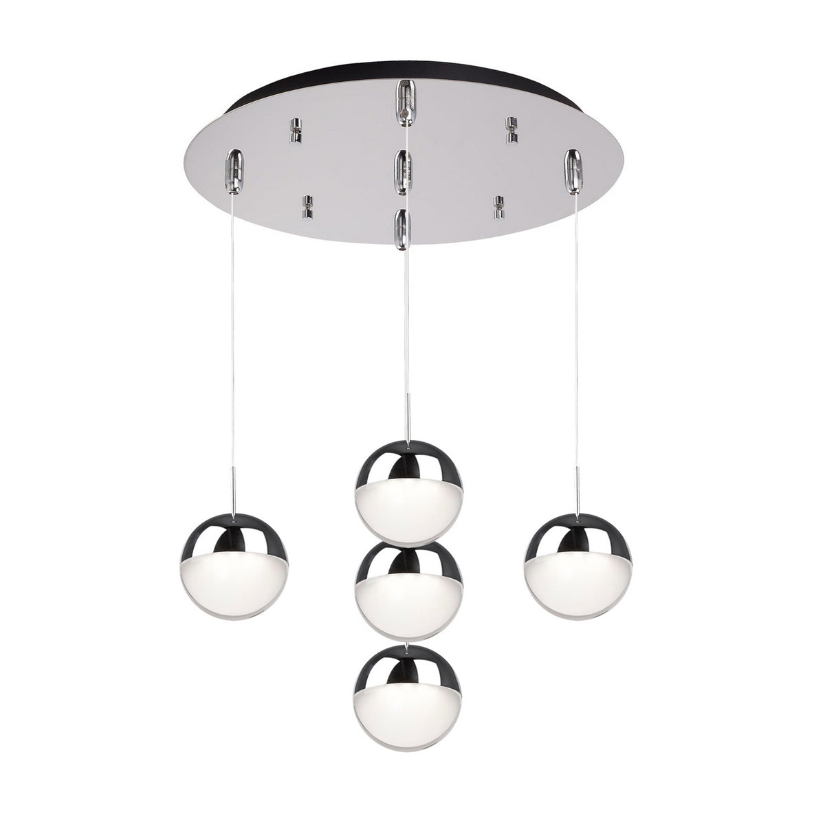 Suspension multiple Pluto Chrome, 14 1/4" – Kuzco Lighting
