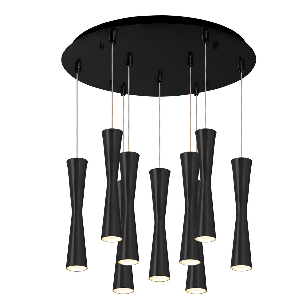 Suspension multiple Robson Noir, 17 3/4" – Kuzco Lighting