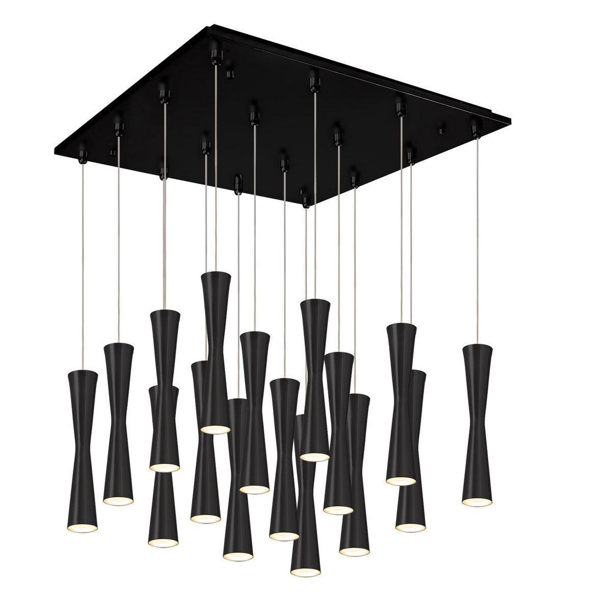 Suspension multiple Robson Noir, 19 1/4" – Kuzco Lighting