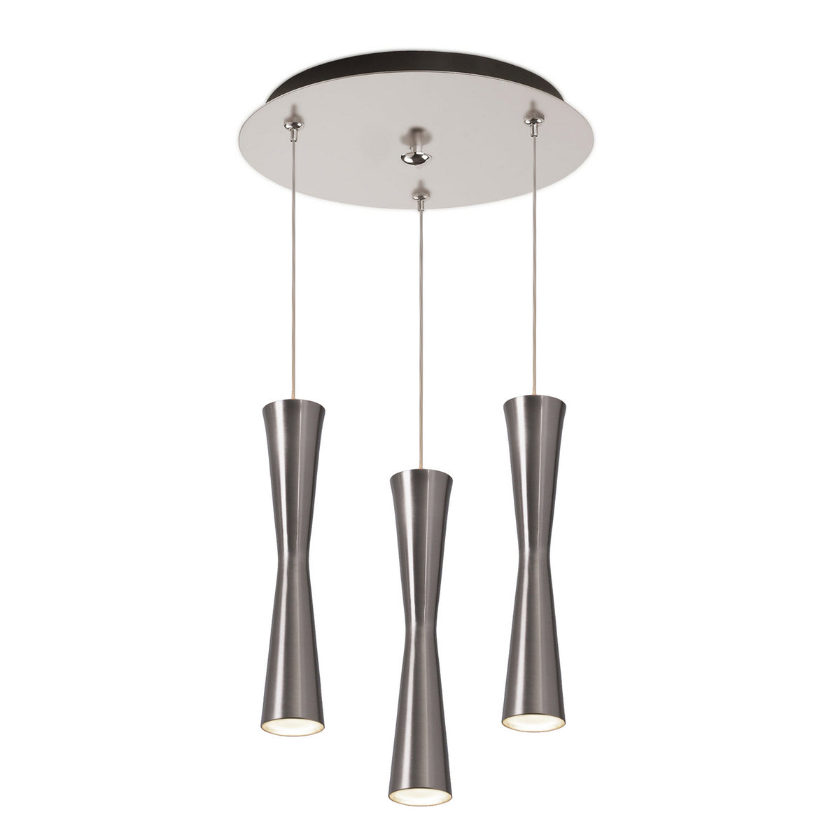 Suspension multiple Robson Nickel brossé, 11" – Kuzco Lighting