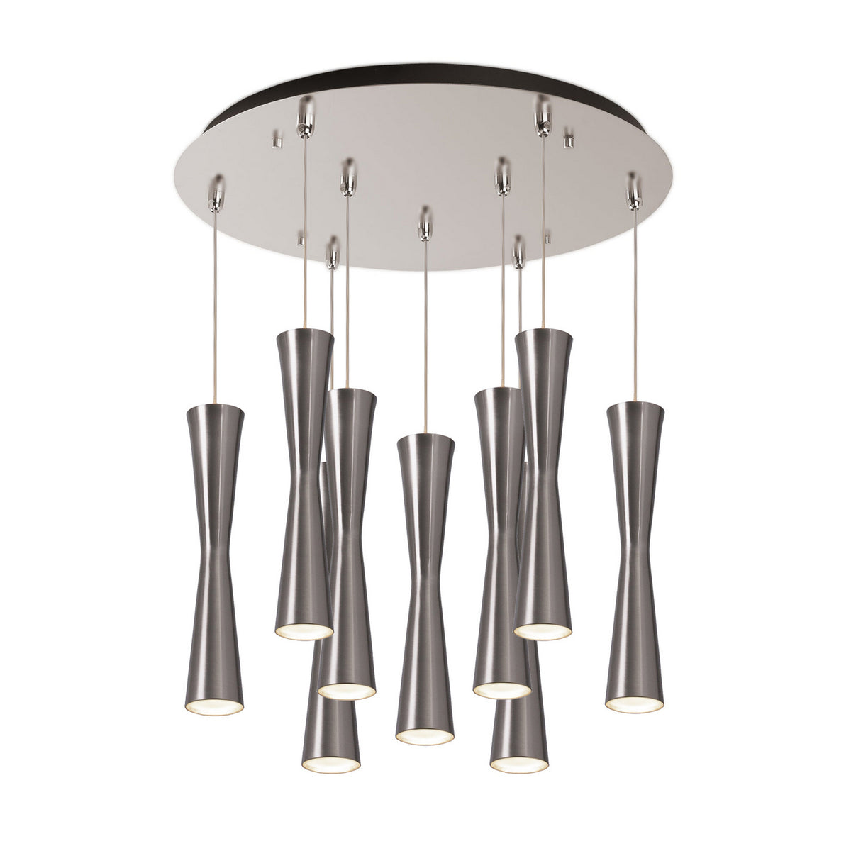Suspension multiple Robson Nickel brossé, 17 3/4" – Kuzco Lighting