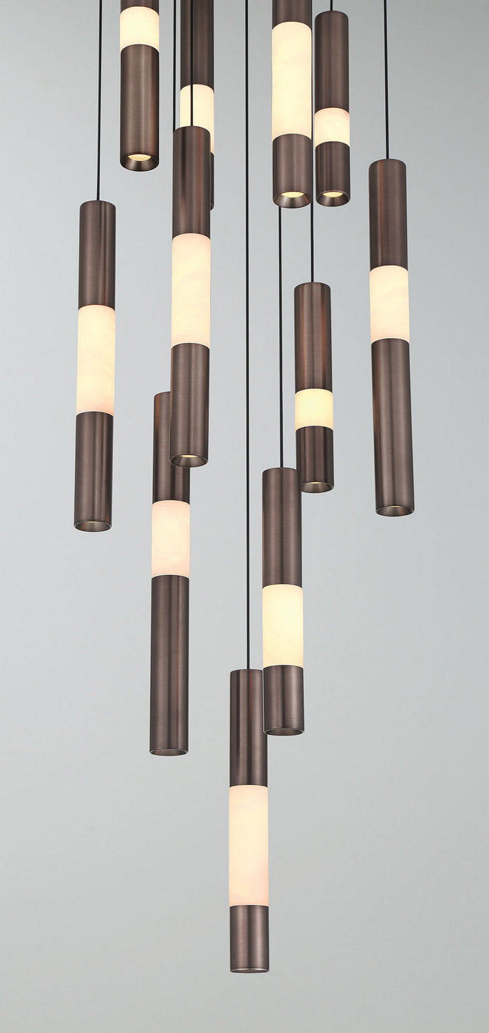 Suspension multiple Ronda Bronze Harlow, 20" – vue 4