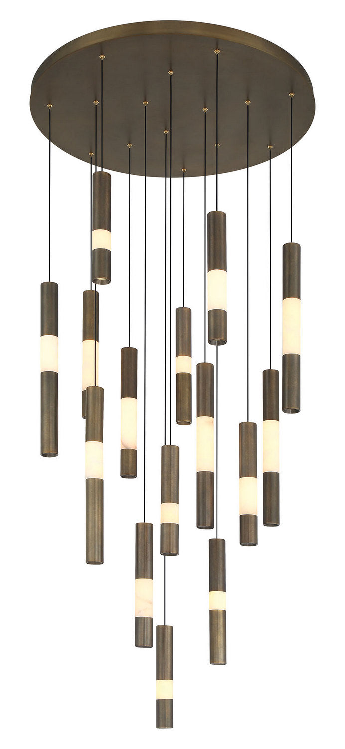 Suspension multiple Ronda Laiton vieilli, 32" – vue 2