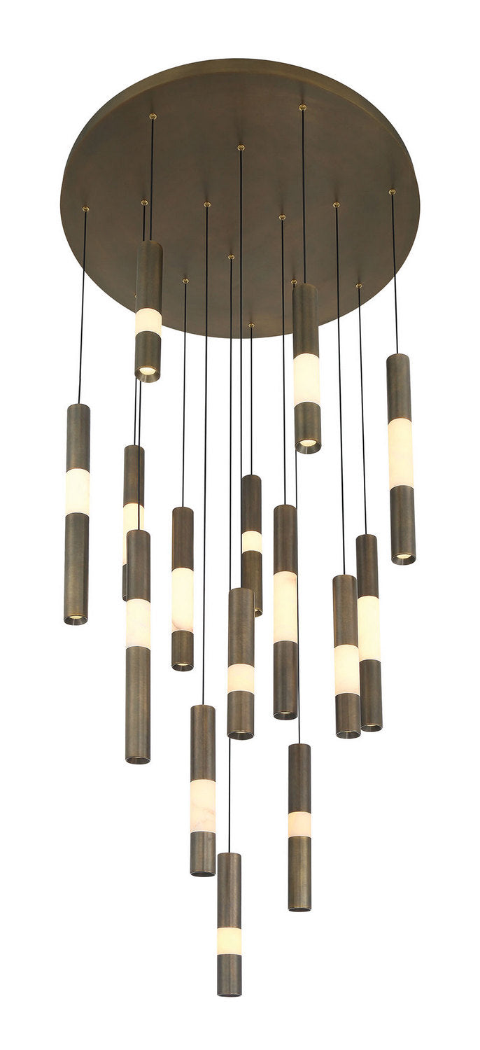 Suspension multiple Ronda Laiton vieilli, 32" – vue 4