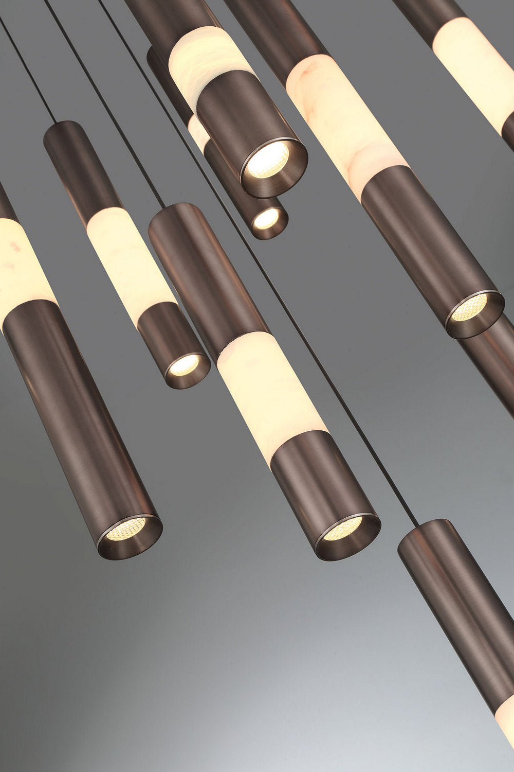 Suspension multiple Ronda Bronze Harlow, 32" – vue 4