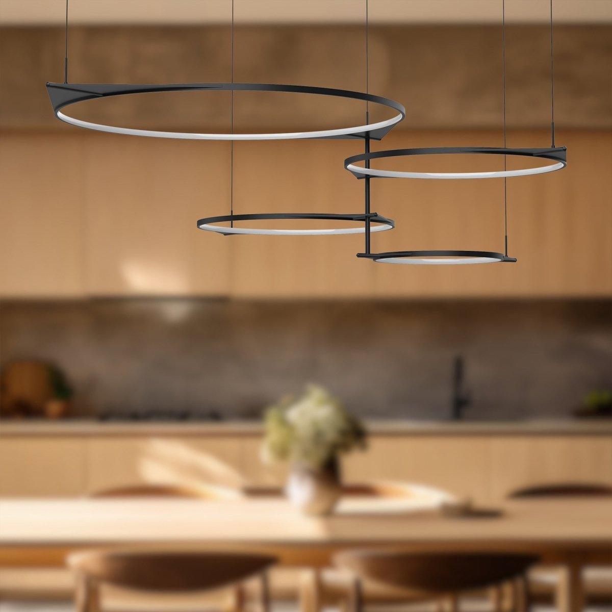 Suspension multiple Serif - by Kuzco Lighting | Luminaires & cie