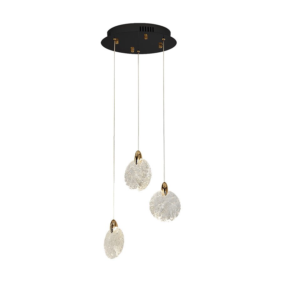 Suspension multiple Snowflake - 12" by Artcraft | Luminaires & cie