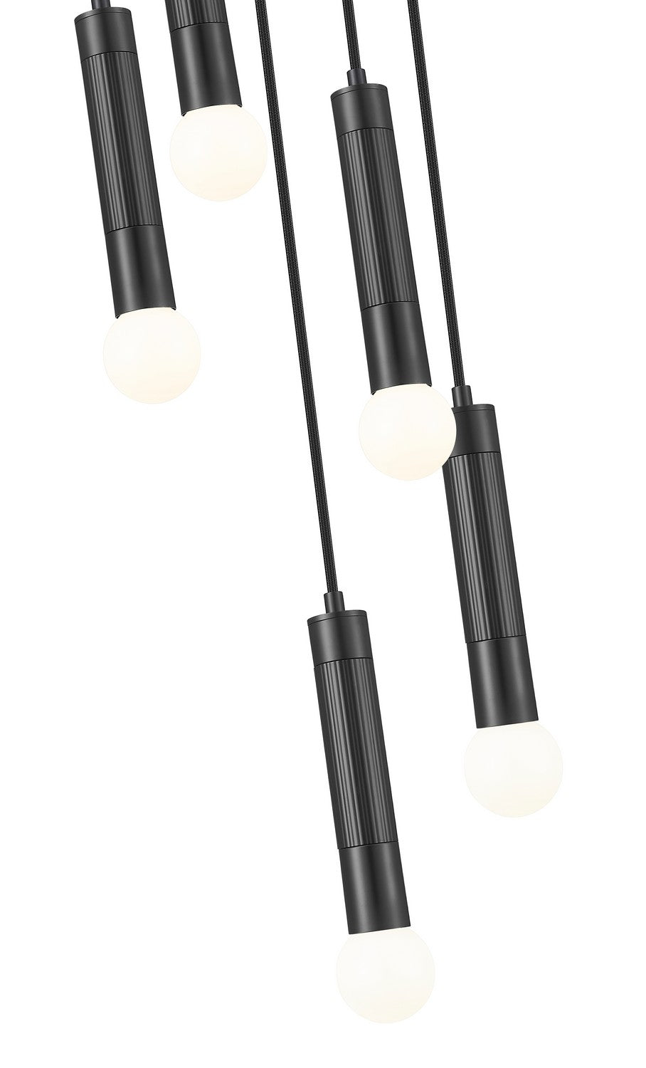 Suspension multiple Stari Noir mat, 12" – vue 4