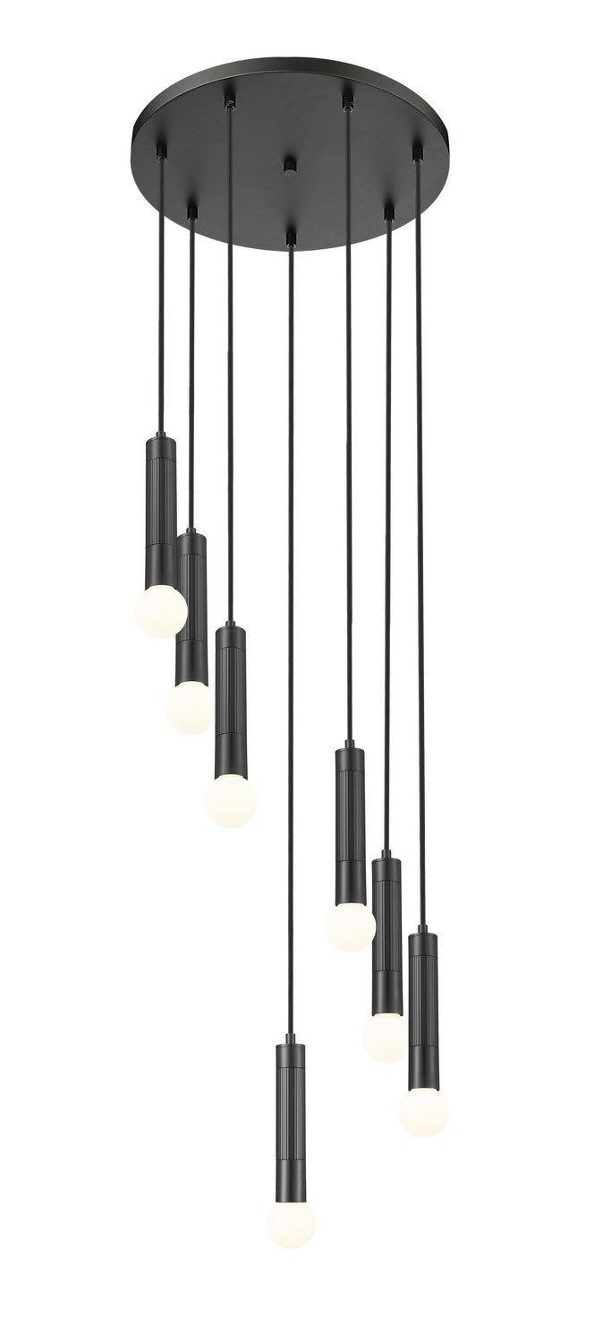 Suspension multiple Stari Noir mat, 18" – vue 2