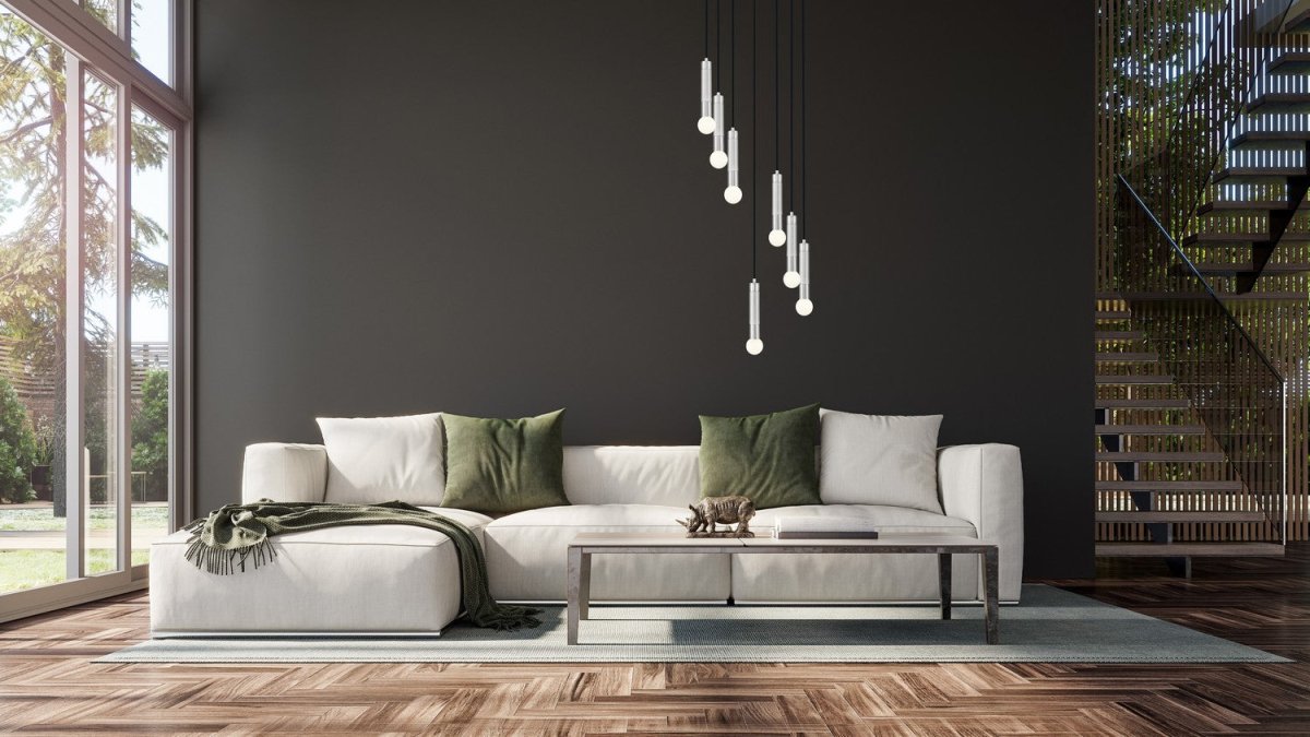 Suspension multiple Stari - Or moderne 18" by Z-Lite | Luminaires & cie