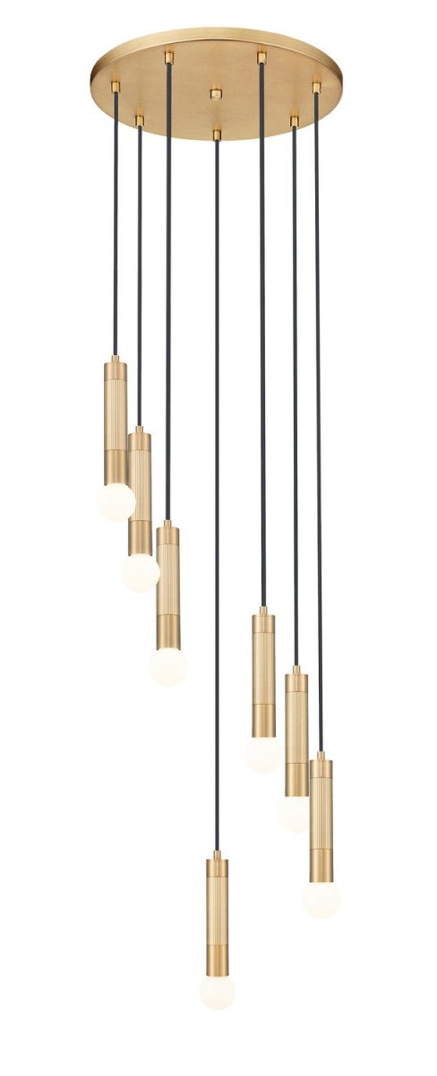 Suspension multiple Stari - Or moderne 18" by Z-Lite | Luminaires & cie