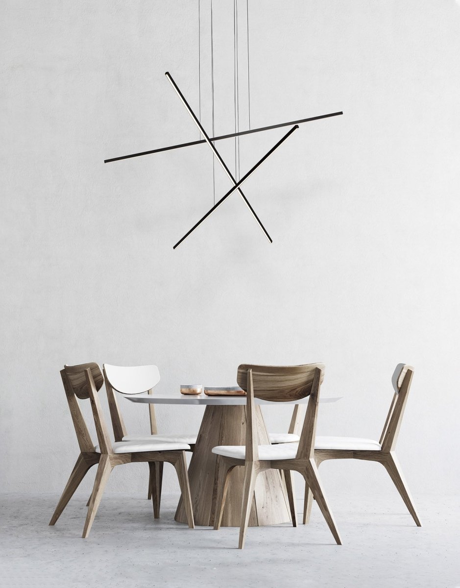 Suspension multiple Vega Minor - Noir 41 1/4" by Kuzco Lighting | Luminaires & cie