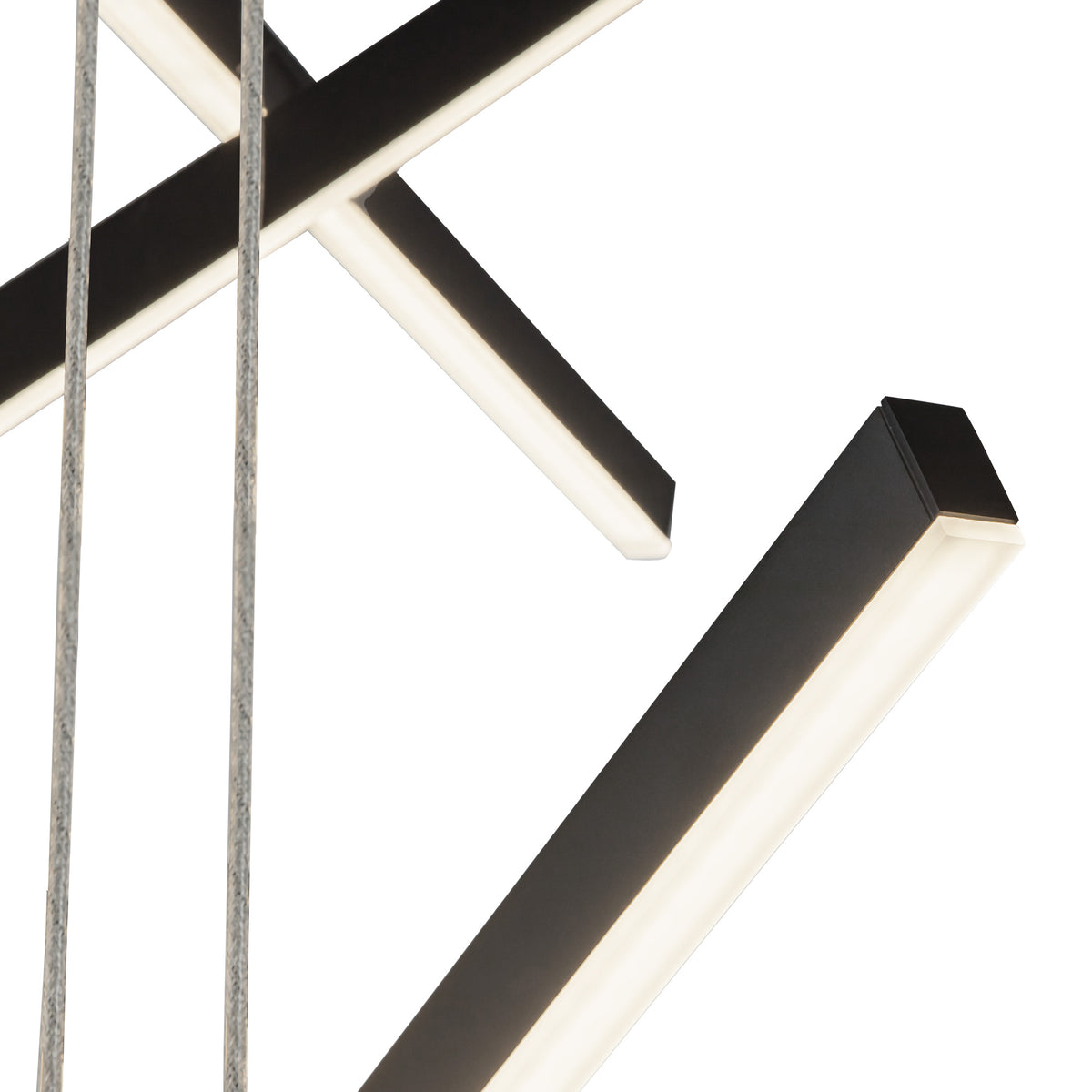 Suspension multiple Vega nombre de suspensions 5, Noir – vue 3