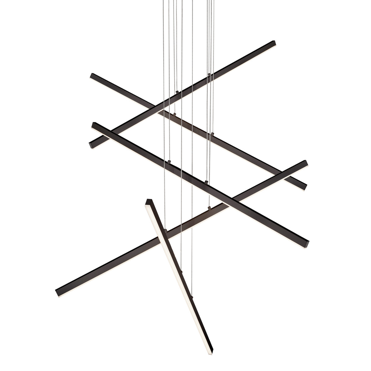 Suspension multiple Vega nombre de suspensions 5, Noir – Kuzco Lighting