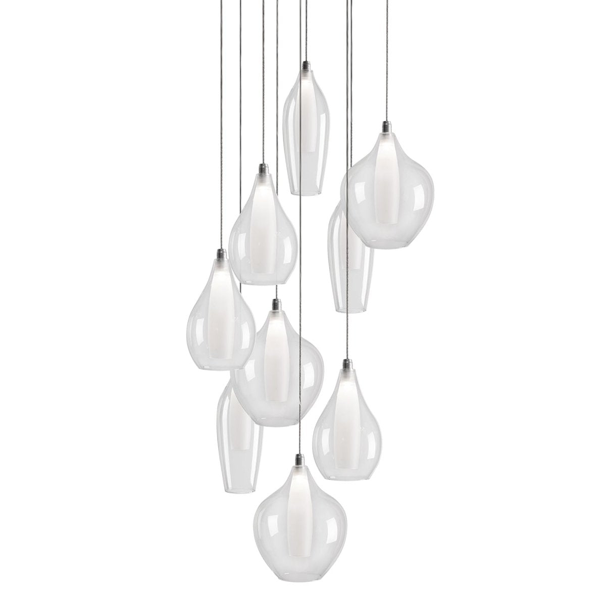 Suspension multiple Victoria - 18 1/2" by Kuzco Lighting | Luminaires & cie