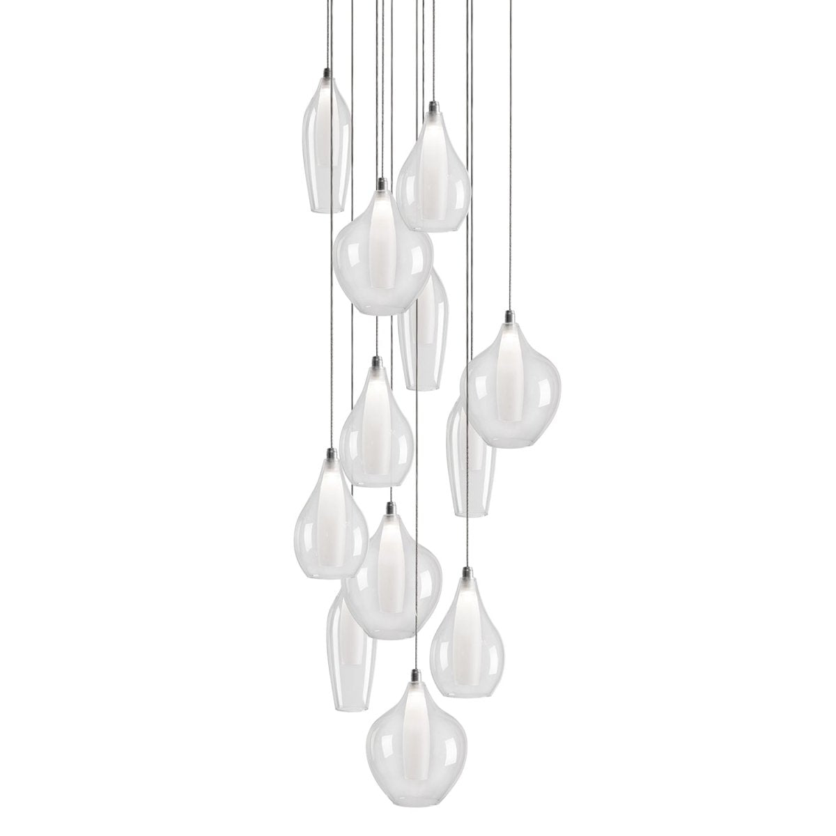 Suspension multiple Victoria - 19" by Kuzco Lighting | Luminaires & cie