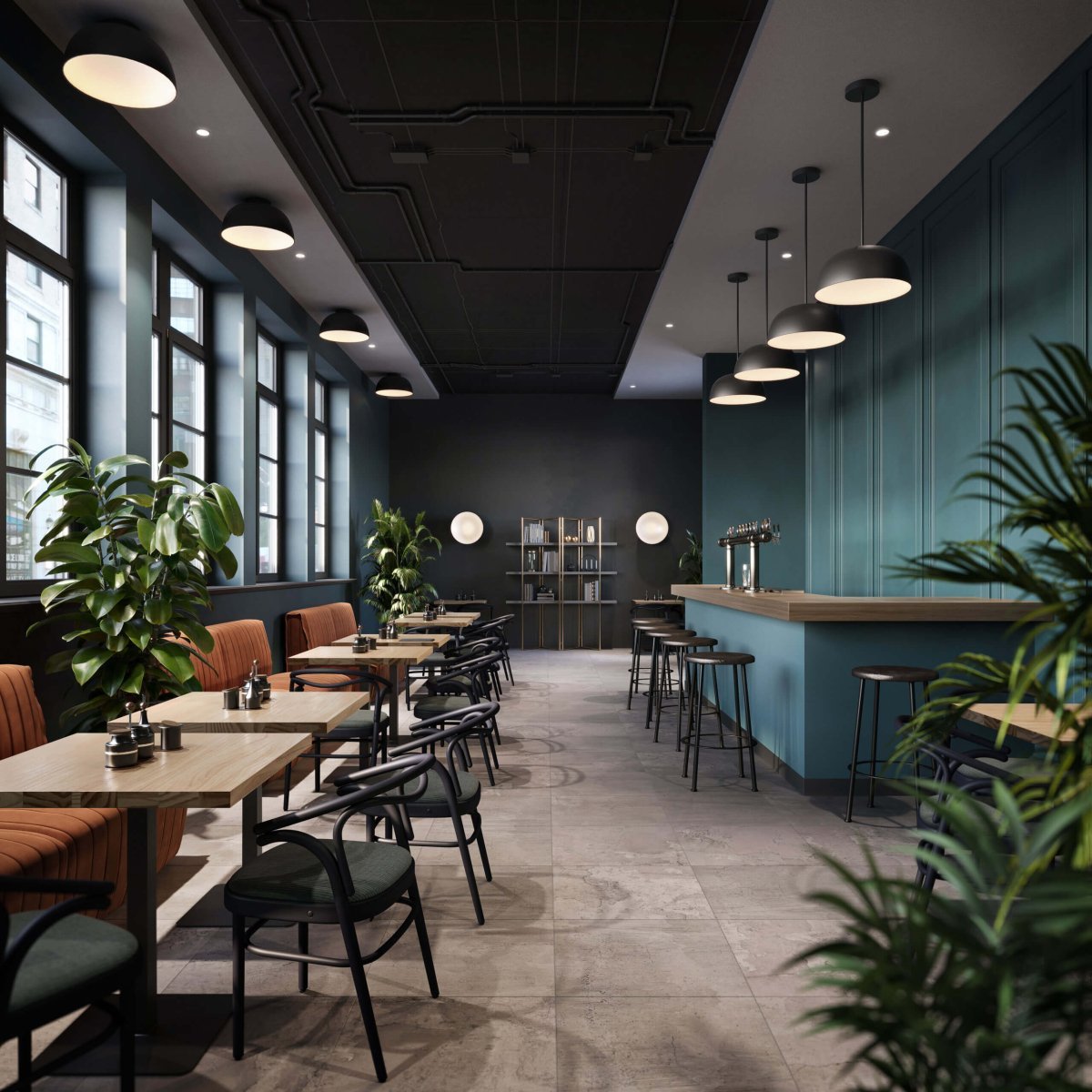 Suspension Napa - Noir by dals | Luminaires & cie