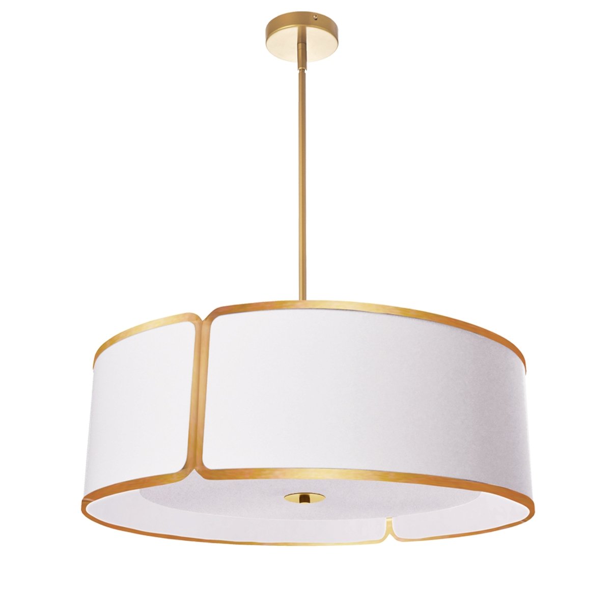 Suspension Notched Drum - Or 24" by Dainolite | Luminaires & cie