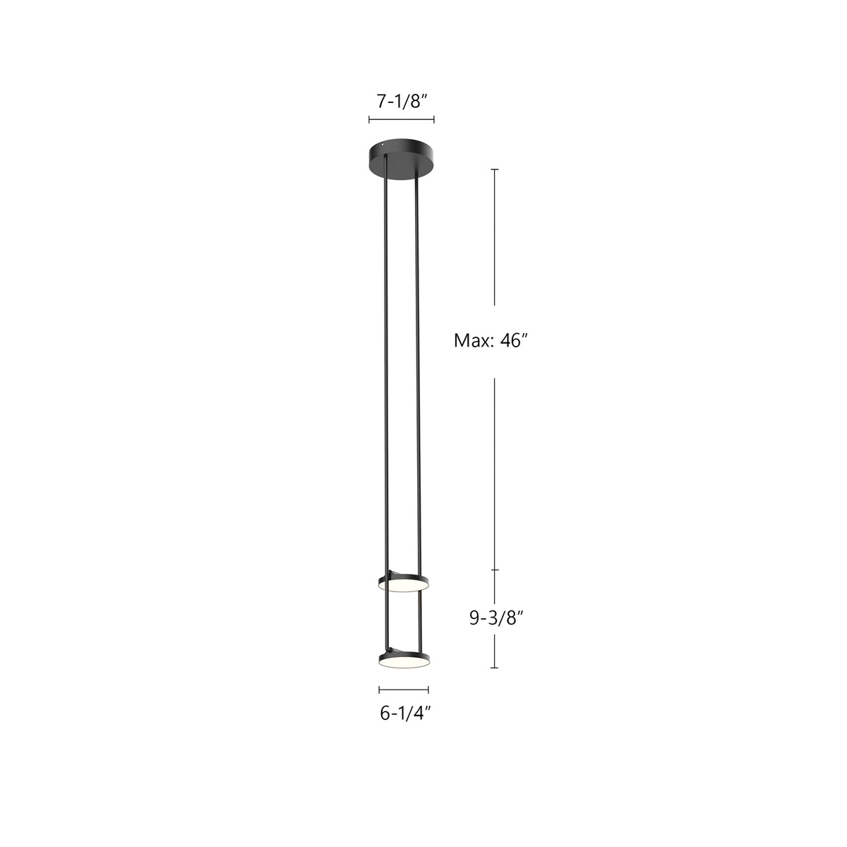 Mini-suspension Novel – vue 4