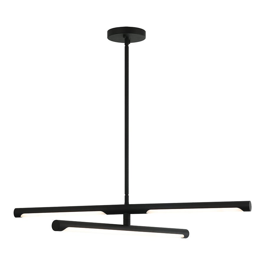 Suspension Novelle - Noir mat 30" by Matteo Lighting | Luminaires & cie