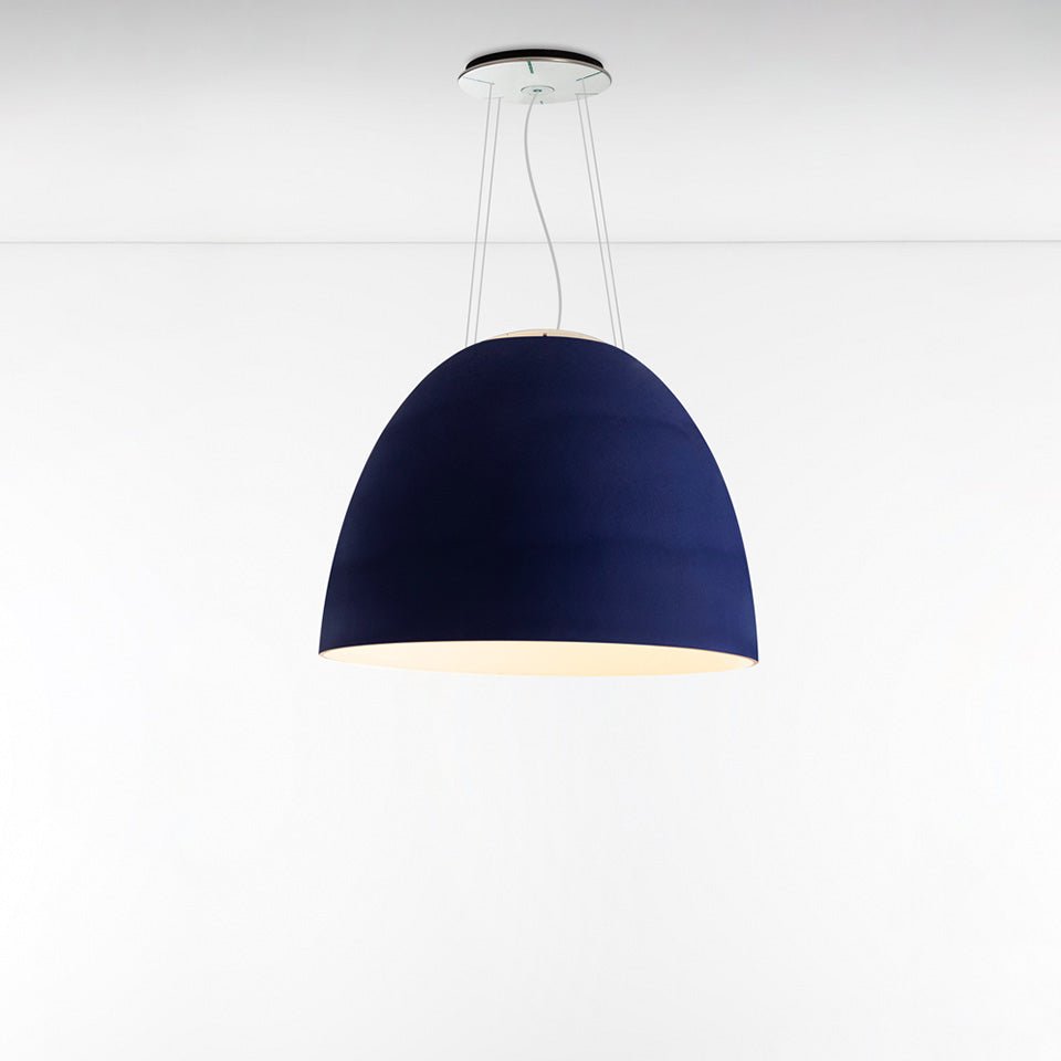 Suspension Nur Acoustic - Gris foncé Régulier (60") by Artemide | Luminaires & cie