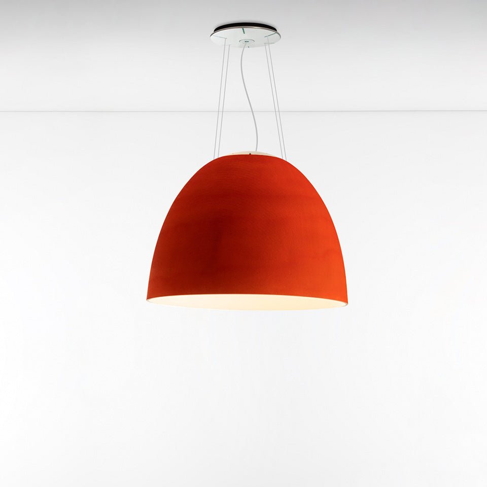 Suspension Nur Acoustic - Gris foncé Long (228") by Artemide | Luminaires & cie