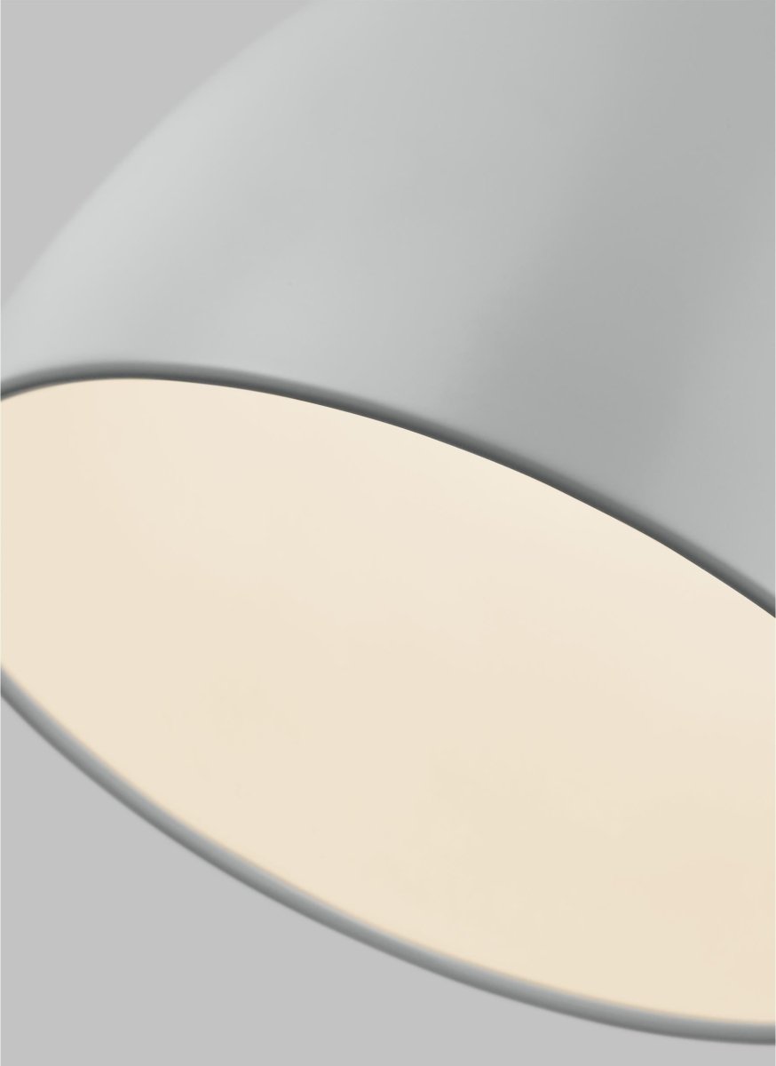 Suspension Oden - Gris mat 9" Ampoules DEL incluses by Visual Comfort Studio | Luminaires & cie