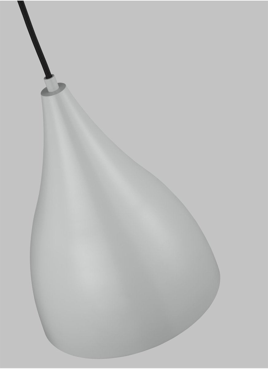 Suspension Oden - Gris mat 9" Ampoules DEL incluses by Visual Comfort Studio | Luminaires & cie