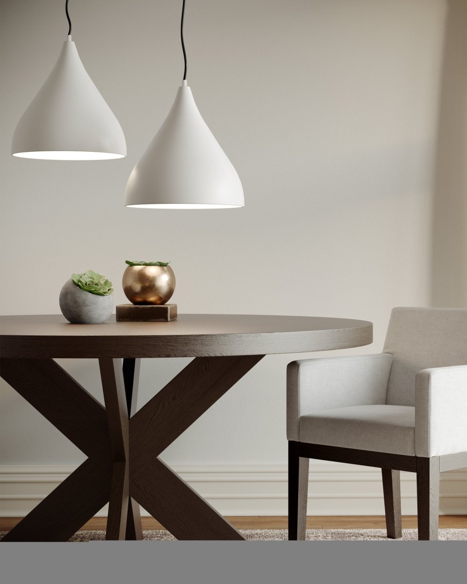 Suspension Oden - Blanc mat 14" Ampoules non - incluses by Visual Comfort Studio | Luminaires & cie