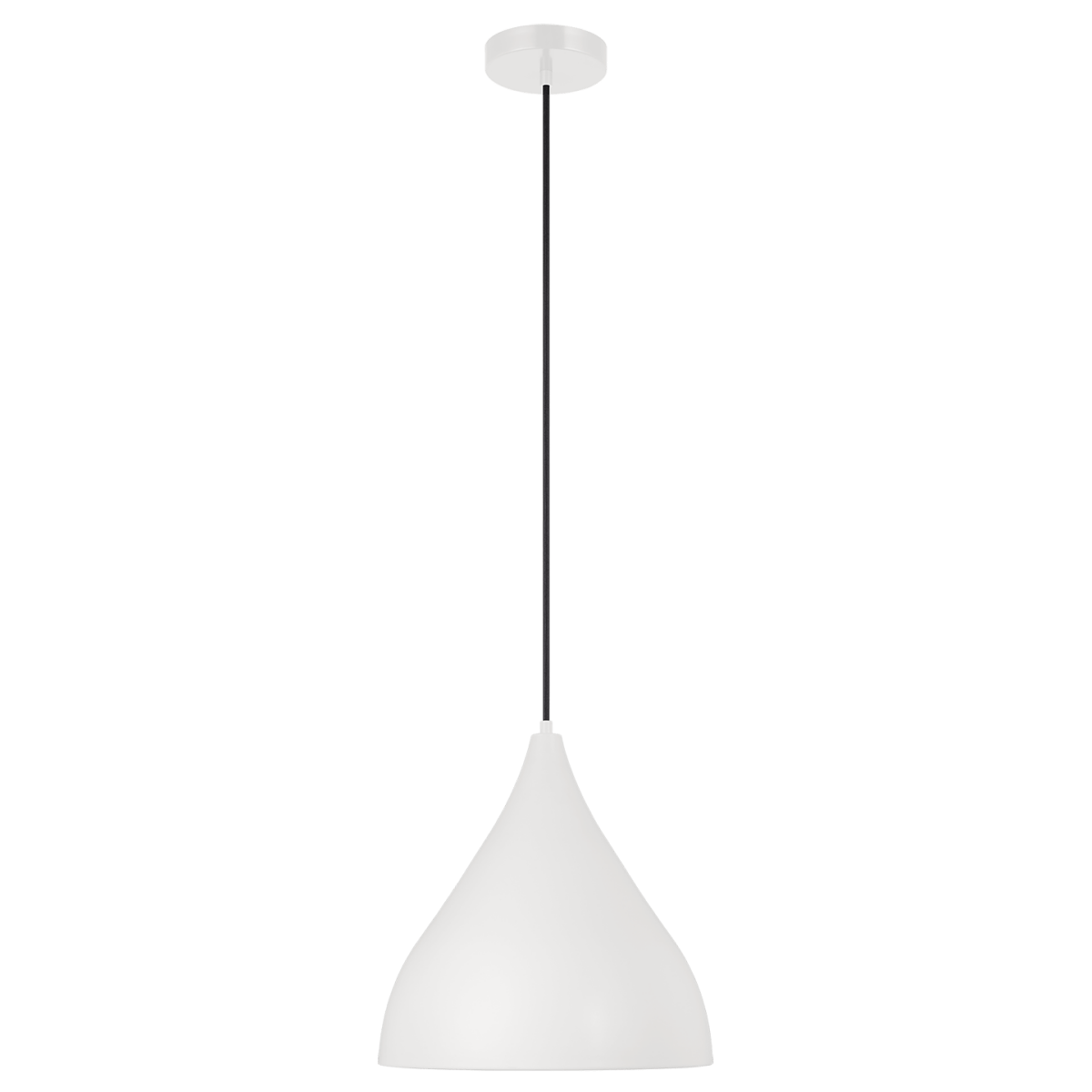 Suspension Oden - Blanc mat 14" Ampoules DEL incluses by Visual Comfort Studio | Luminaires & cie