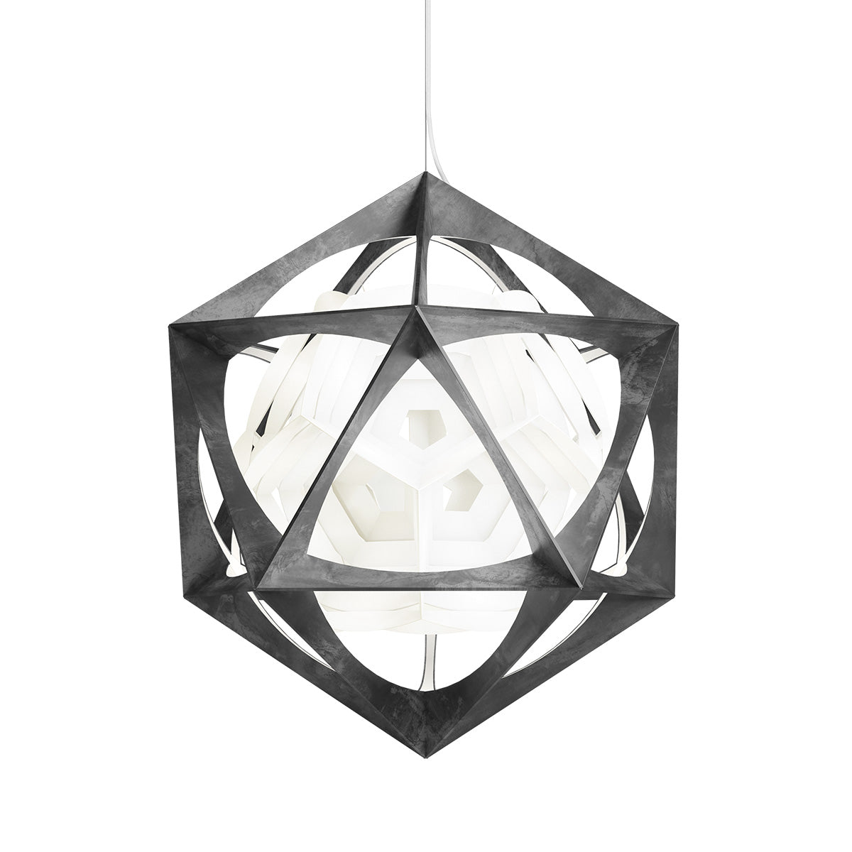 Suspension OE Quasi - Blanc Doux (3000K) by Louis Poulsen | Luminaires & cie