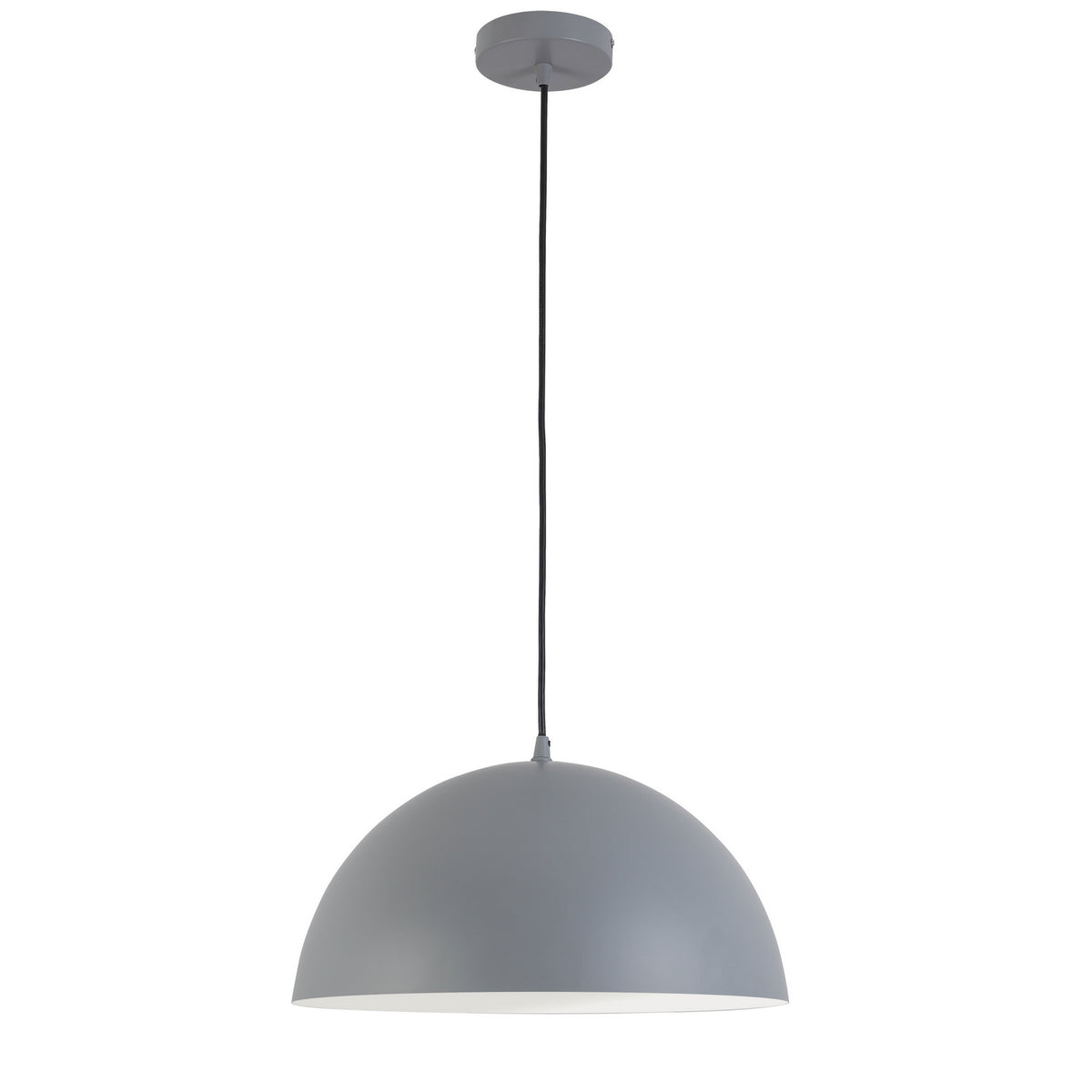 Suspension Ofelia Gris, 16", Gris – Dainolite