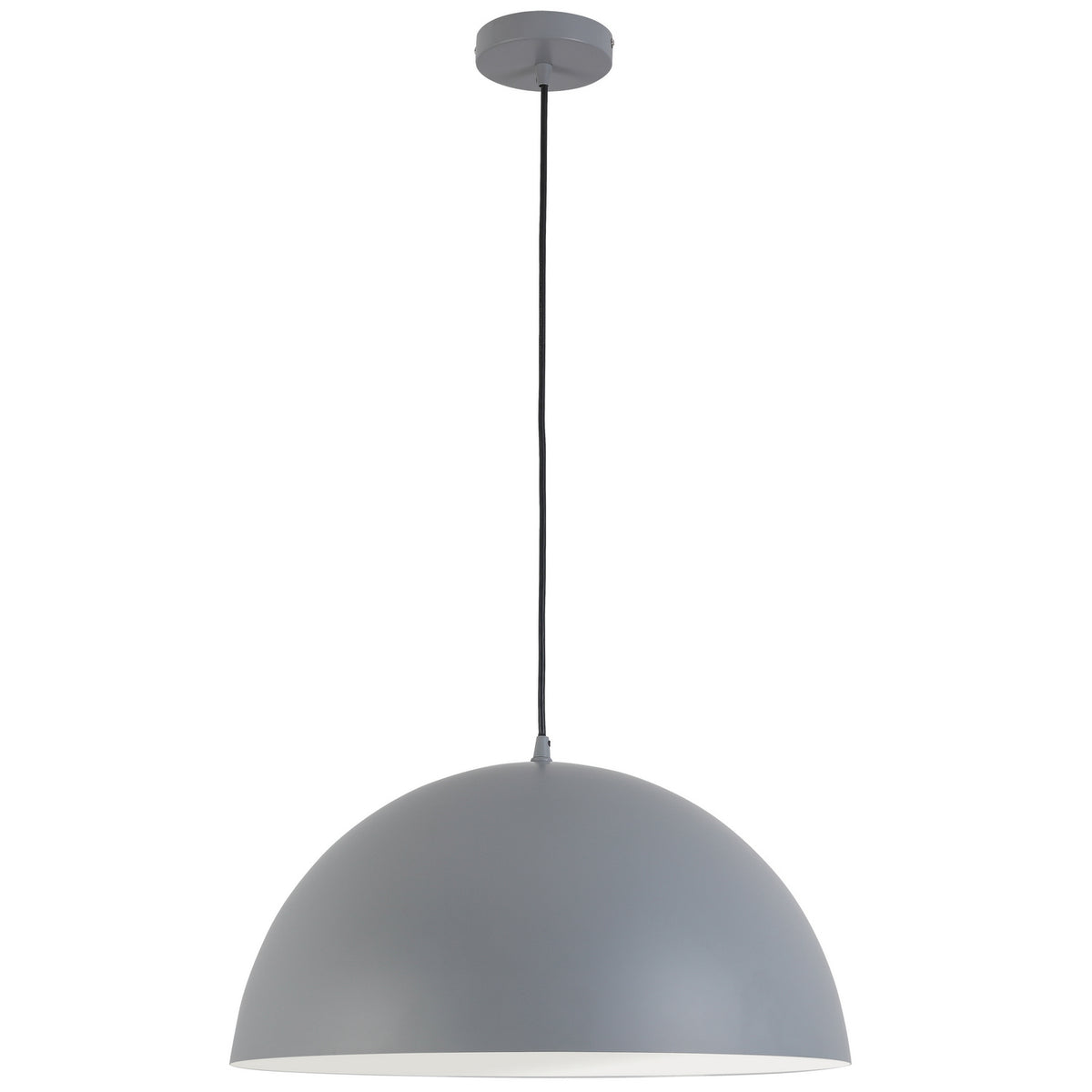 Suspension Ofelia Gris, 20", Gris – Dainolite