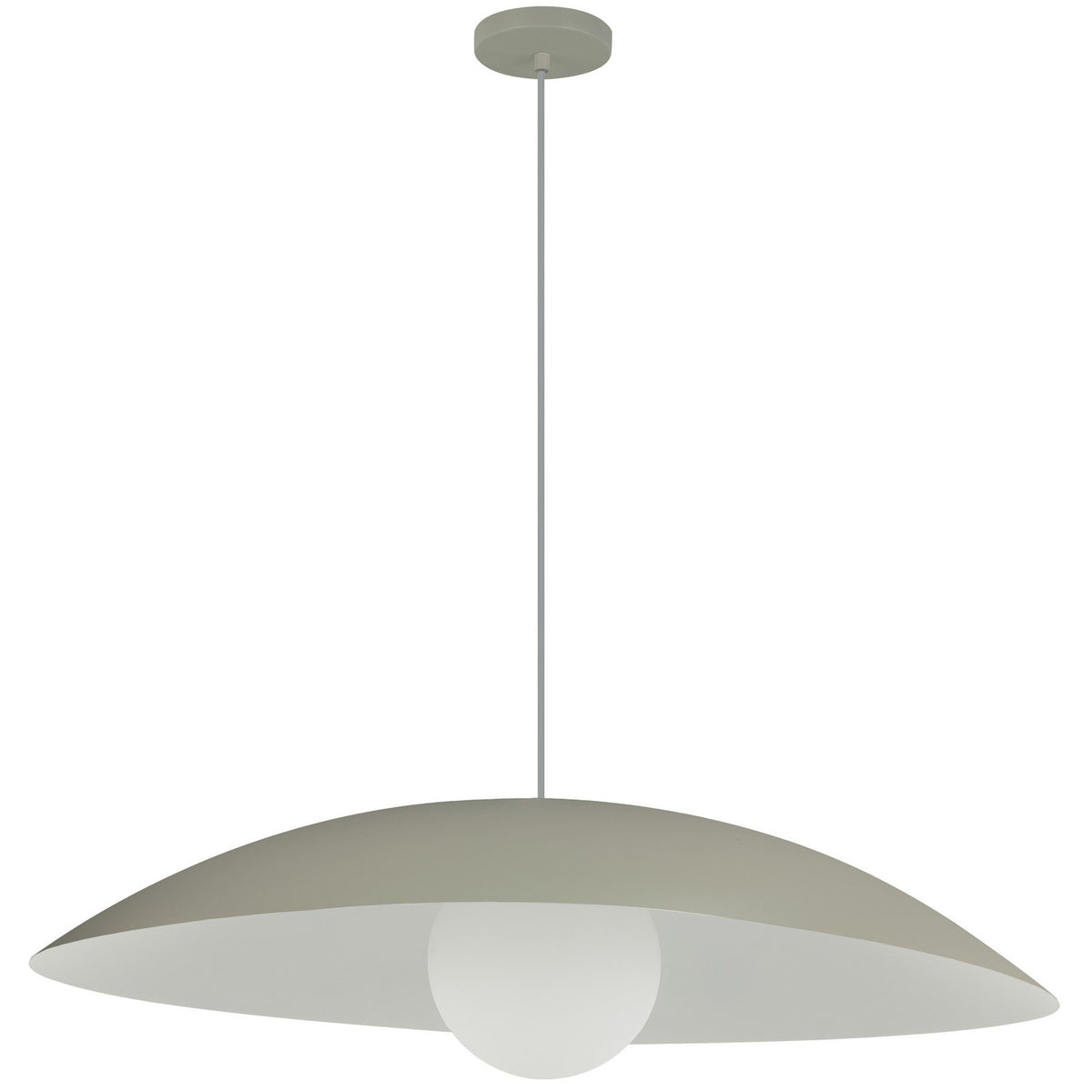 Suspension Oliva 23 1/2", Lin mat – Dainolite