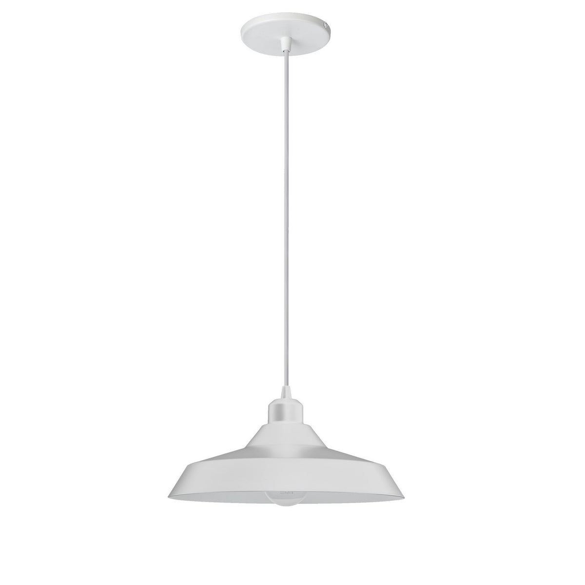 Suspension Olya 11 3/4", Blanc mat – Dainolite
