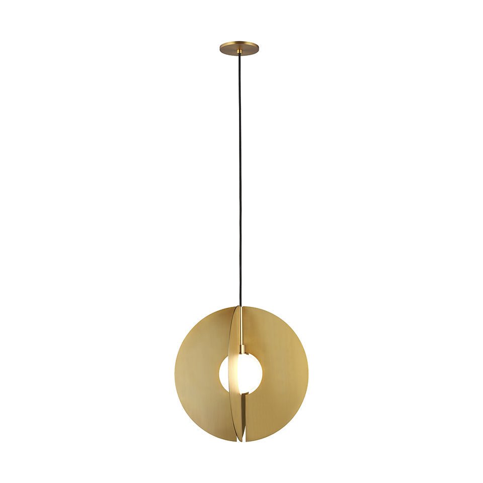Suspension Orbel Round - Laiton vieilli Non by Tech Lighting | Luminaires & cie