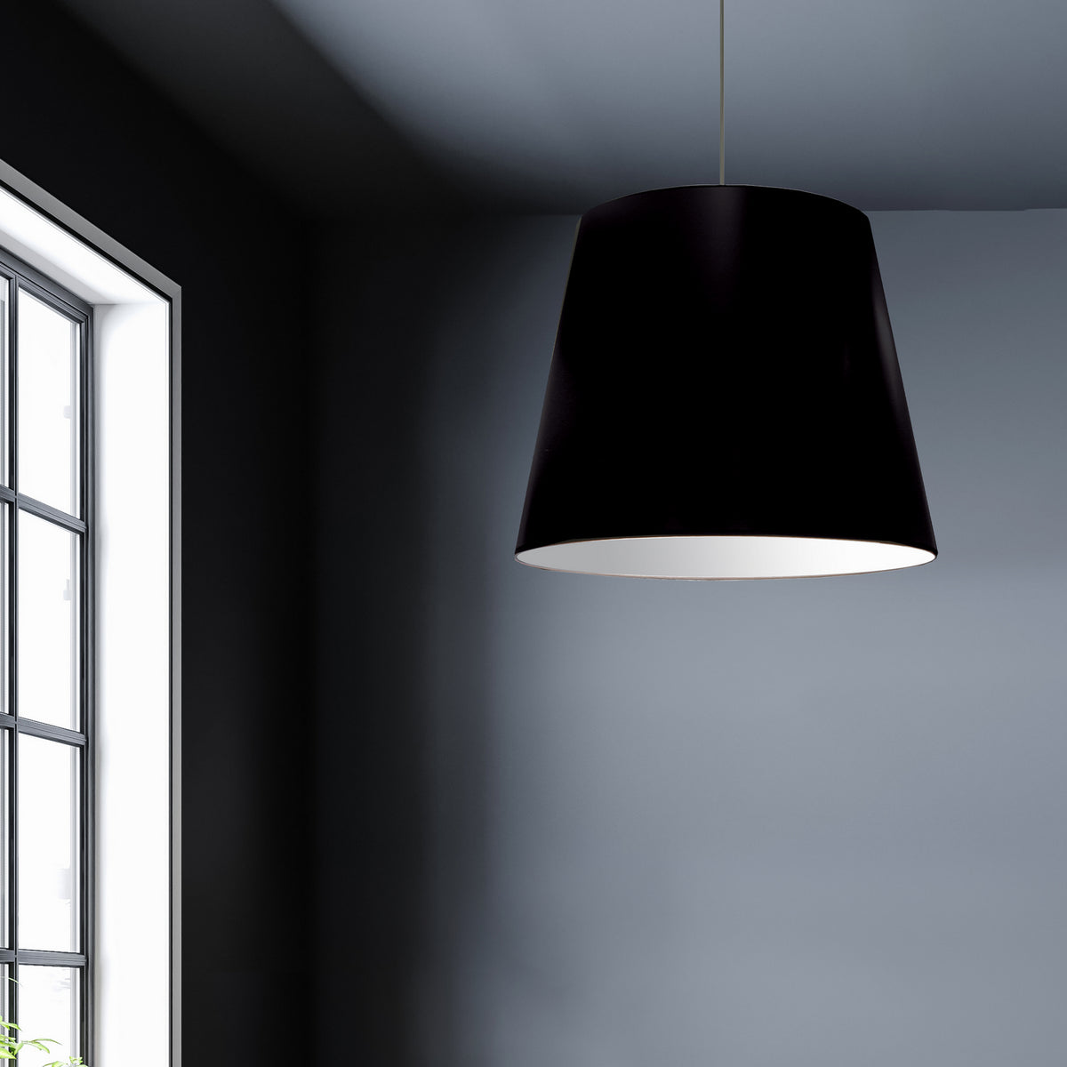 Suspension Oversized Drum Noir, 26", Tambour – vue 2