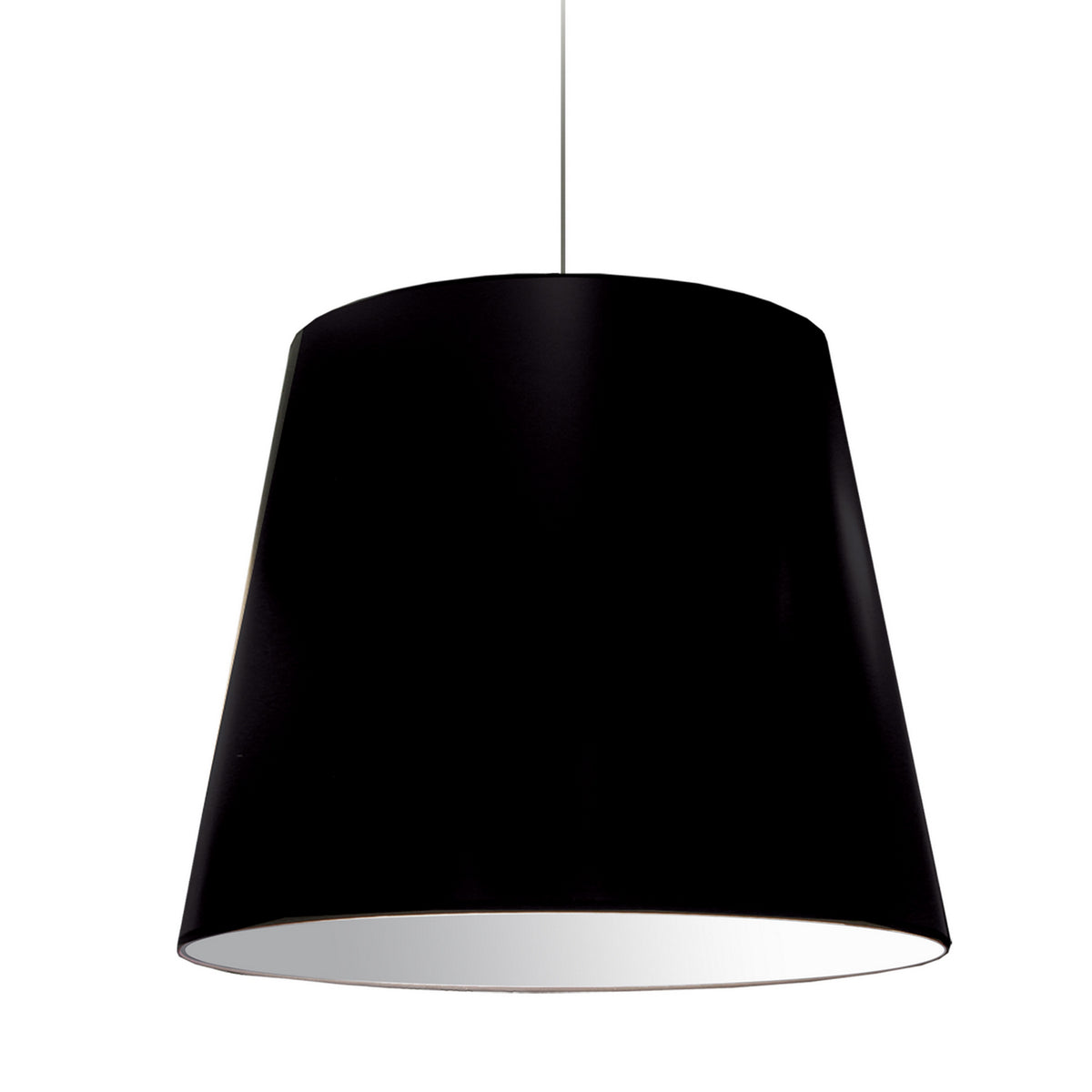 Suspension Oversized Drum Noir, 26", Tambour – Dainolite