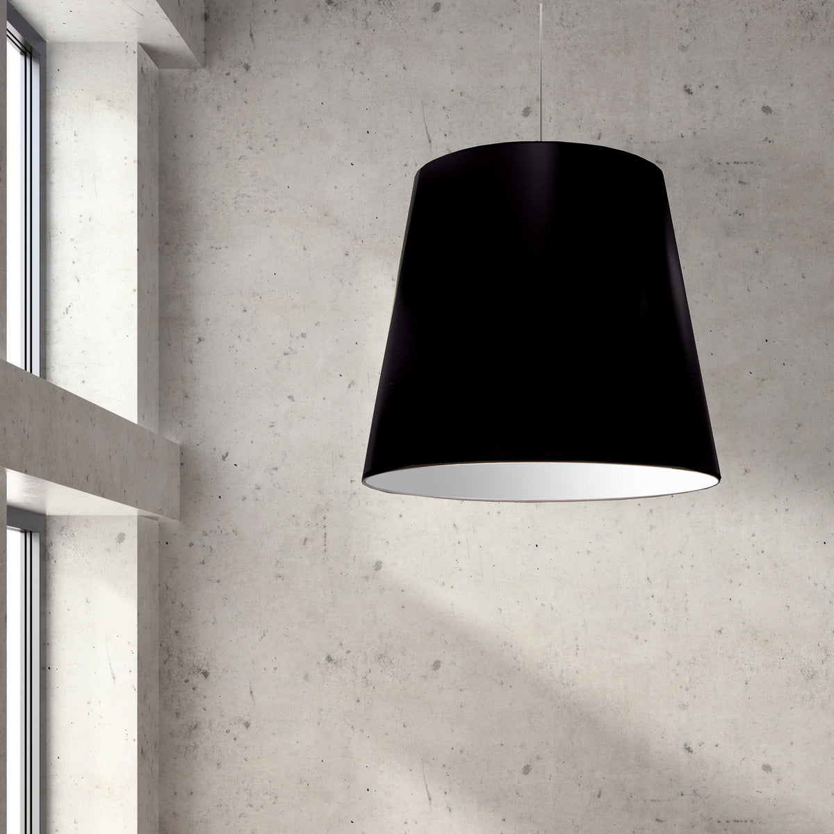 Suspension Oversized Drum Noir, 32", Tambour – vue 2