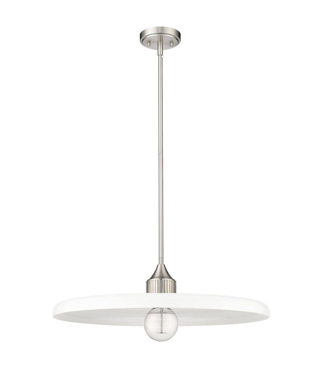 Suspension Paloma - Laiton ancien Transparent 24" by Z-Lite | Luminaires & cie