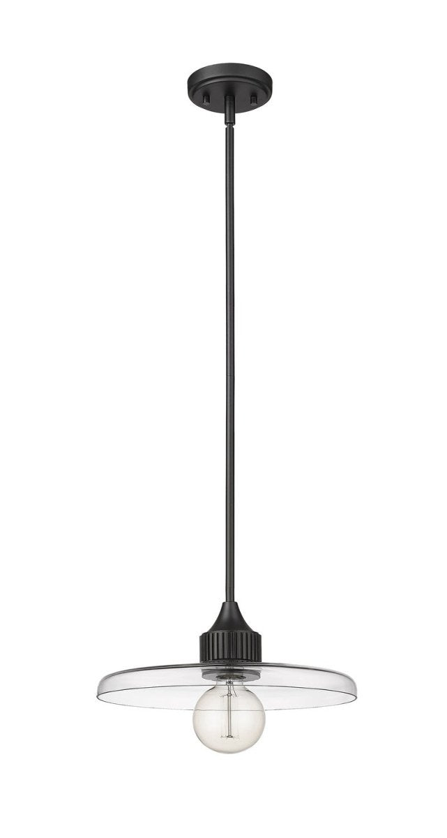 Suspension Paloma - Laiton ancien Transparent 24" by Z-Lite | Luminaires & cie